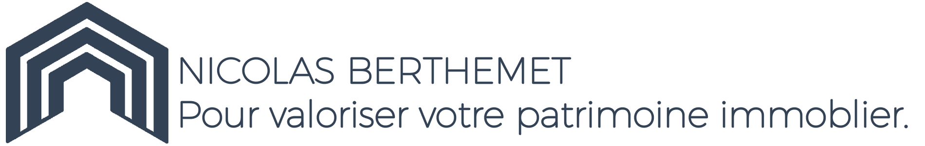 Nicolas Berthemet – Pour valoriser votre patrimoine immobilier.